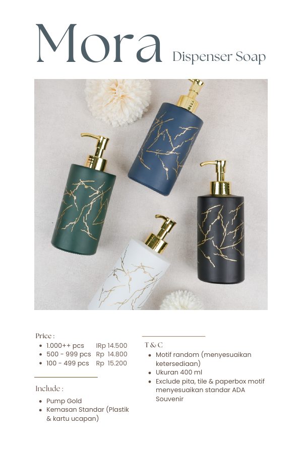 Katalog Mora Dispenser Soap